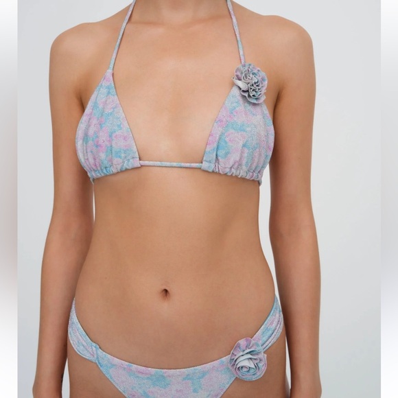 For Love And Lemons Other - NEW For Love & Lemons Swim Collina triangle top size M